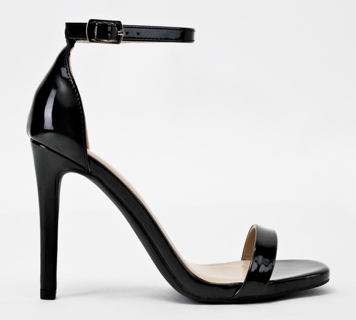 Jaiden Casual Heels - Black Patent - view 1