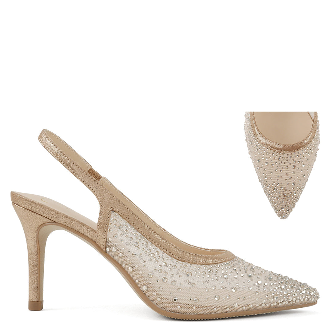 Nessa Dressy Heel - Rose Gold - view 1