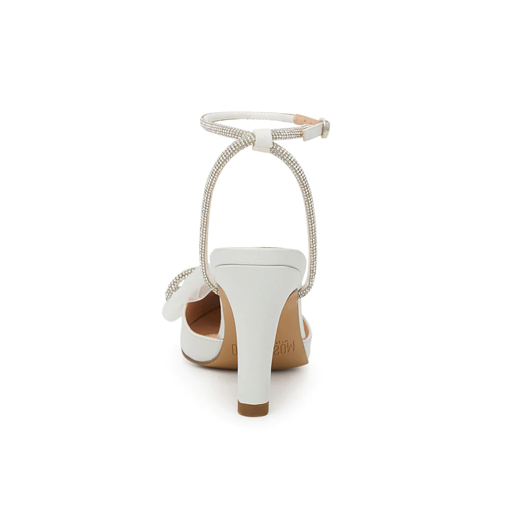 Alma-19 Dressy Heel - White Shimmer - view 3