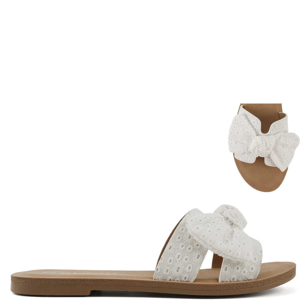 Road Flat Sandals - White - view 3