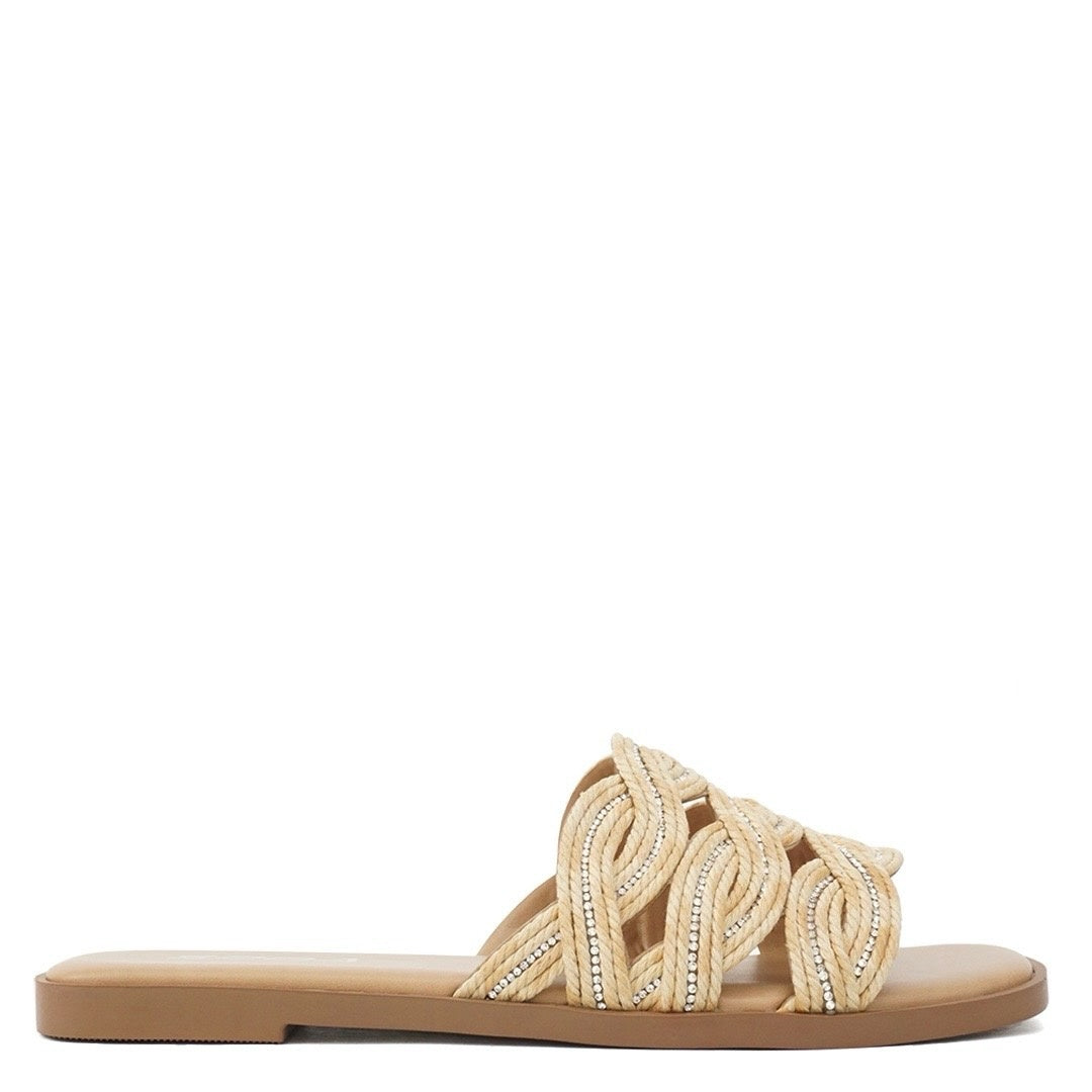 Serious Flat Sandals - Rope - view 1