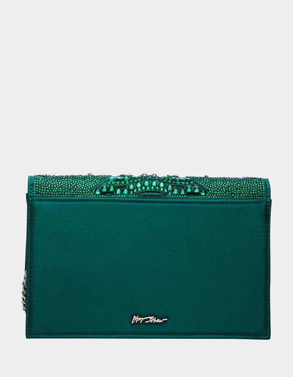 Cut Out Sparkler Bag - Emerald - view 2