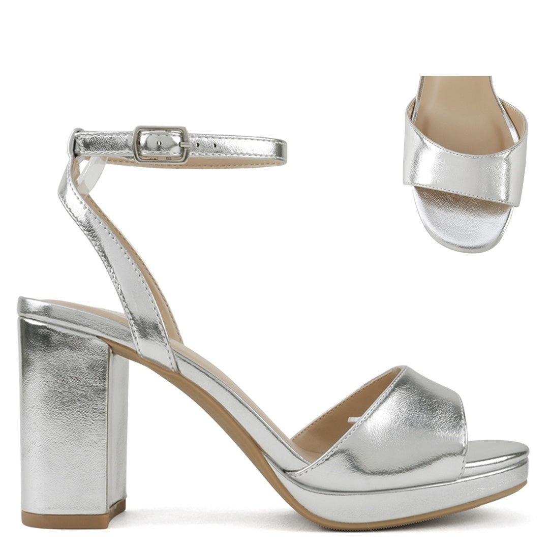 Harbor Casual Heels - Silver - view 2