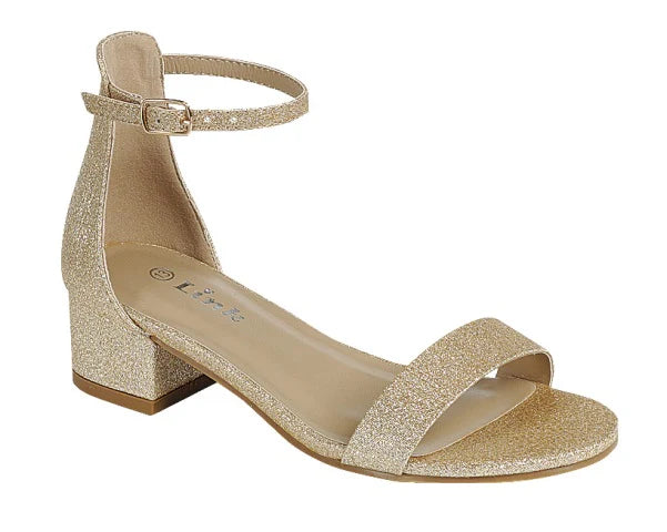 Nataly-06k Girls Heel - Champagne - view 1