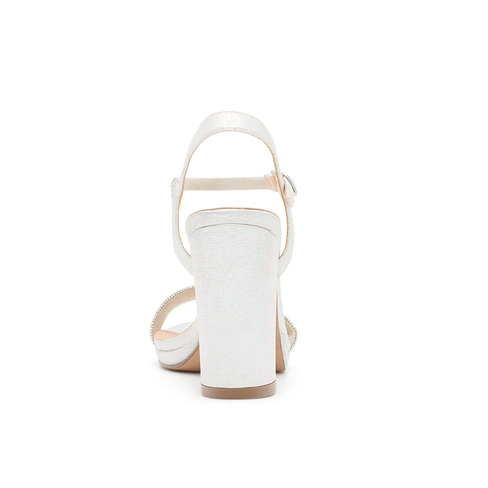 Morita-52 Dressy Heel - Silver Shimmer - view 3