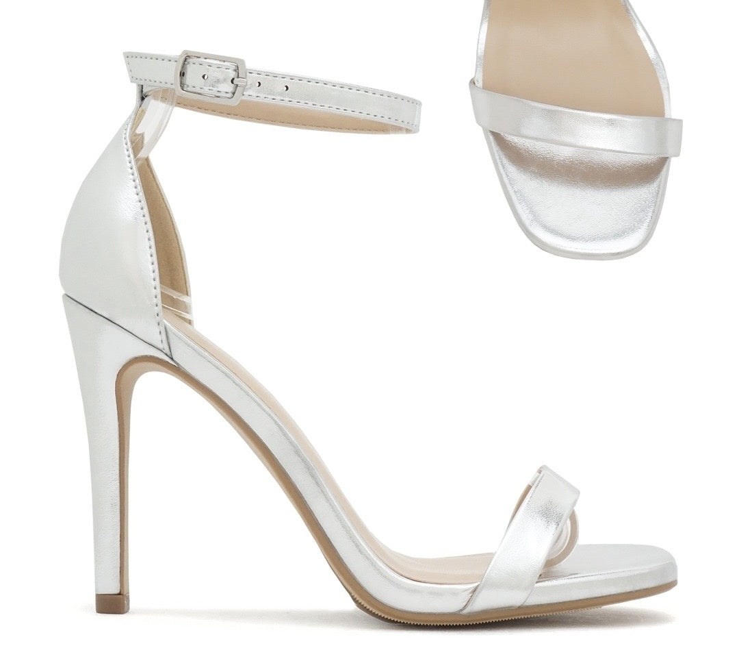 Jaiden Casual Heels - White Pu - view 1