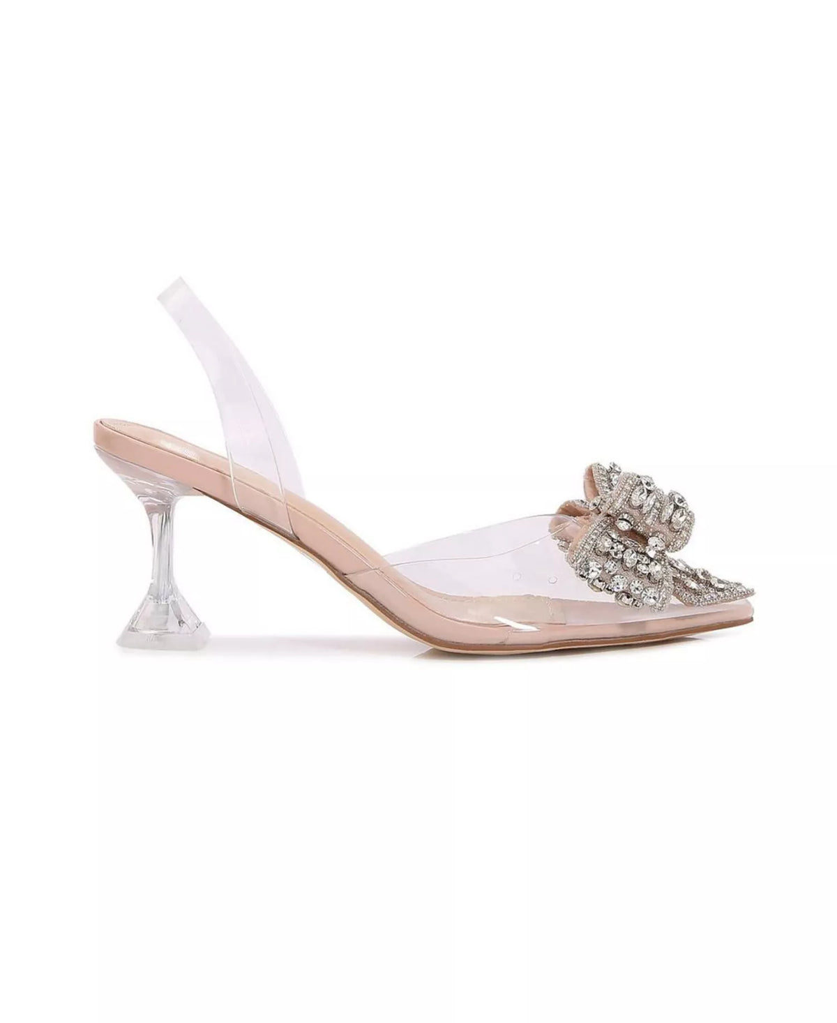Nina-05 Dressy Heel - Beige - view 2