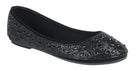 Mariana-25 Dressy Flat - Charcoal - view 1
