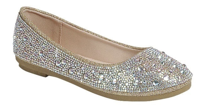 Mariana-25k Girls Flats - Champagne - view 1