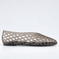 User Woven Jelly Slip-On Flats
