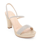 Amara-111 Dressy Heel - Nude Shimmer - view 3