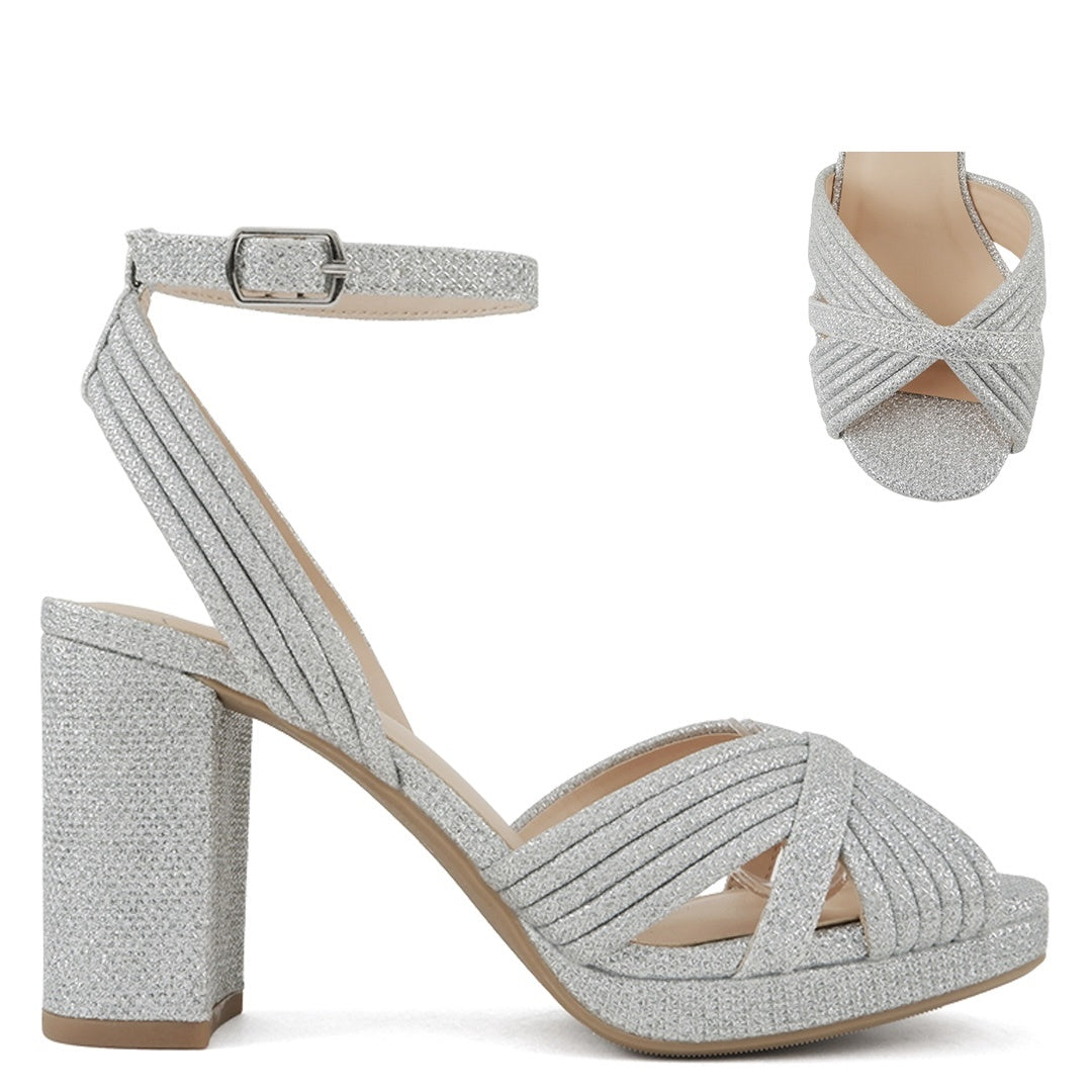 Duffy Casual Heels - Silver - view 2