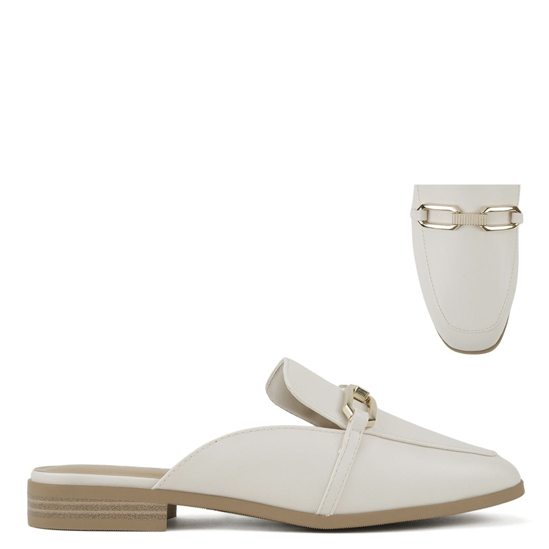 Eleanor Casual Flat - Off White - view 1
