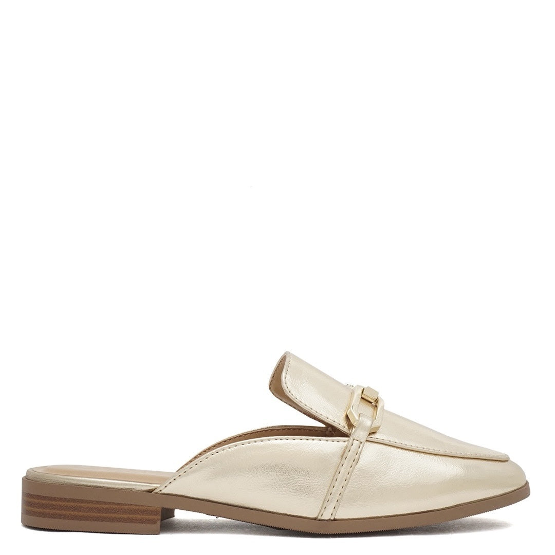 Eleanor Casual Flat - Gold Metallic - view 1