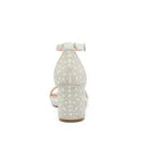 Nelly-7T Dressy Heels - White Shimmer - view 6