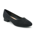 Aria-5w Dressy Heel - Black Shimmer - view 2
