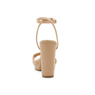Jane-36 Dressy Heels - Nude Pu - view 3