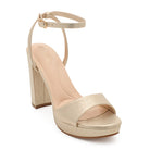 Jane-36 Dressy Heels - Nude Shimmer - view 2
