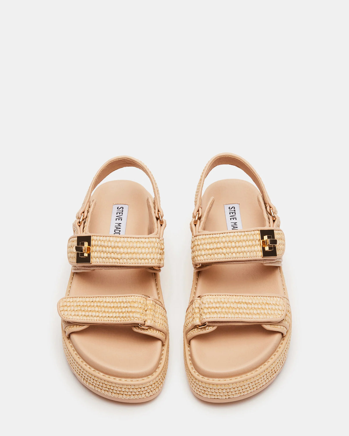 Bigmona Casual Sandals - Natural Raffia - view 2