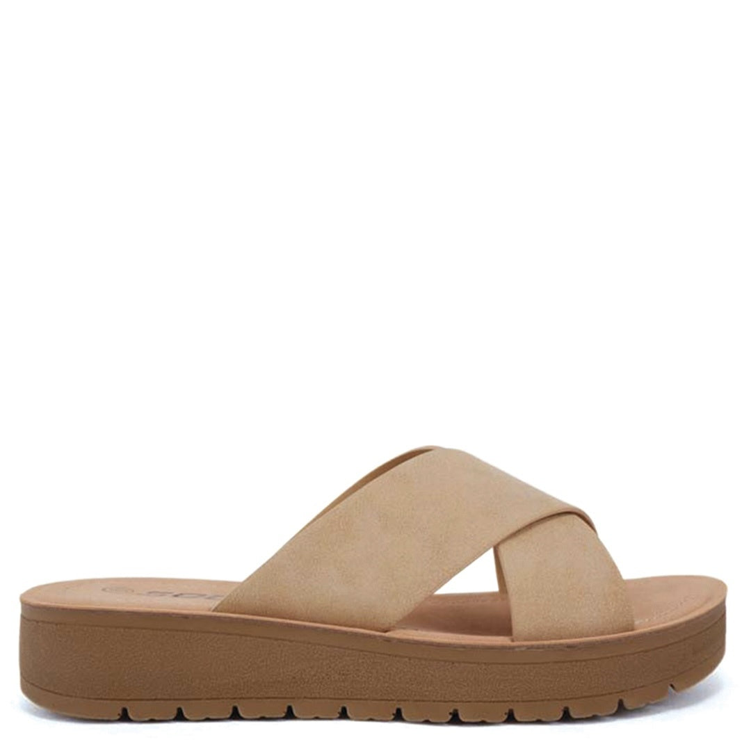 Ludo Comfy Sandals - Camel Nb - view 2