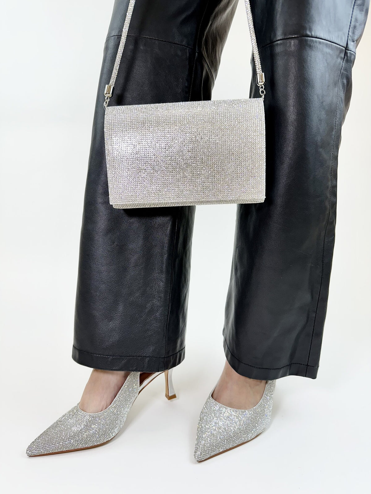 Keisha-1 Dressy Heel - Silver Shimmer - view 2