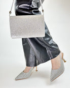 Keisha-1 Dressy Heel - Silver Shimmer - view 1