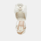 Patton Dressy Heel - Ivory Satin - view 7