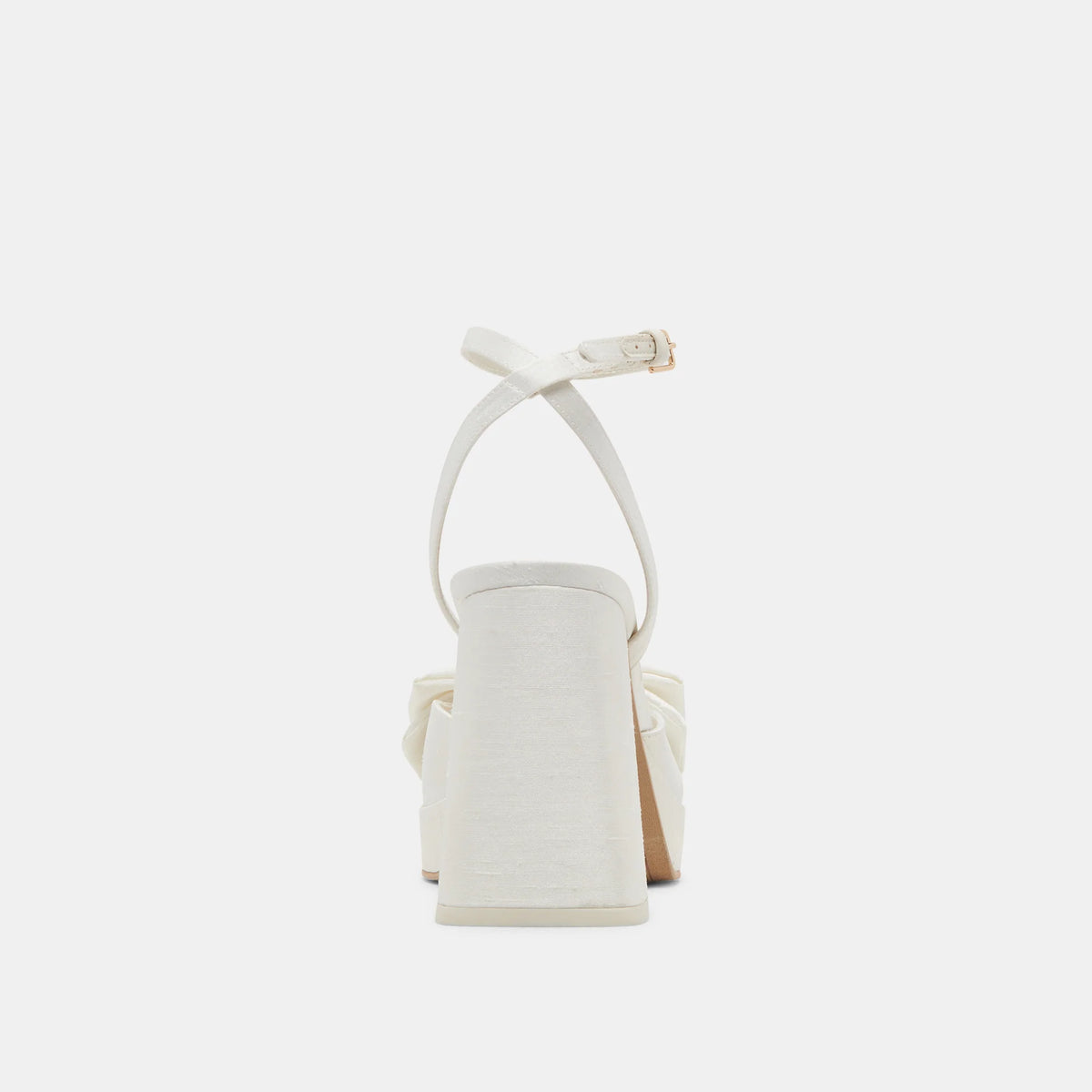 Patton Dressy Heel - Ivory Satin - view 8