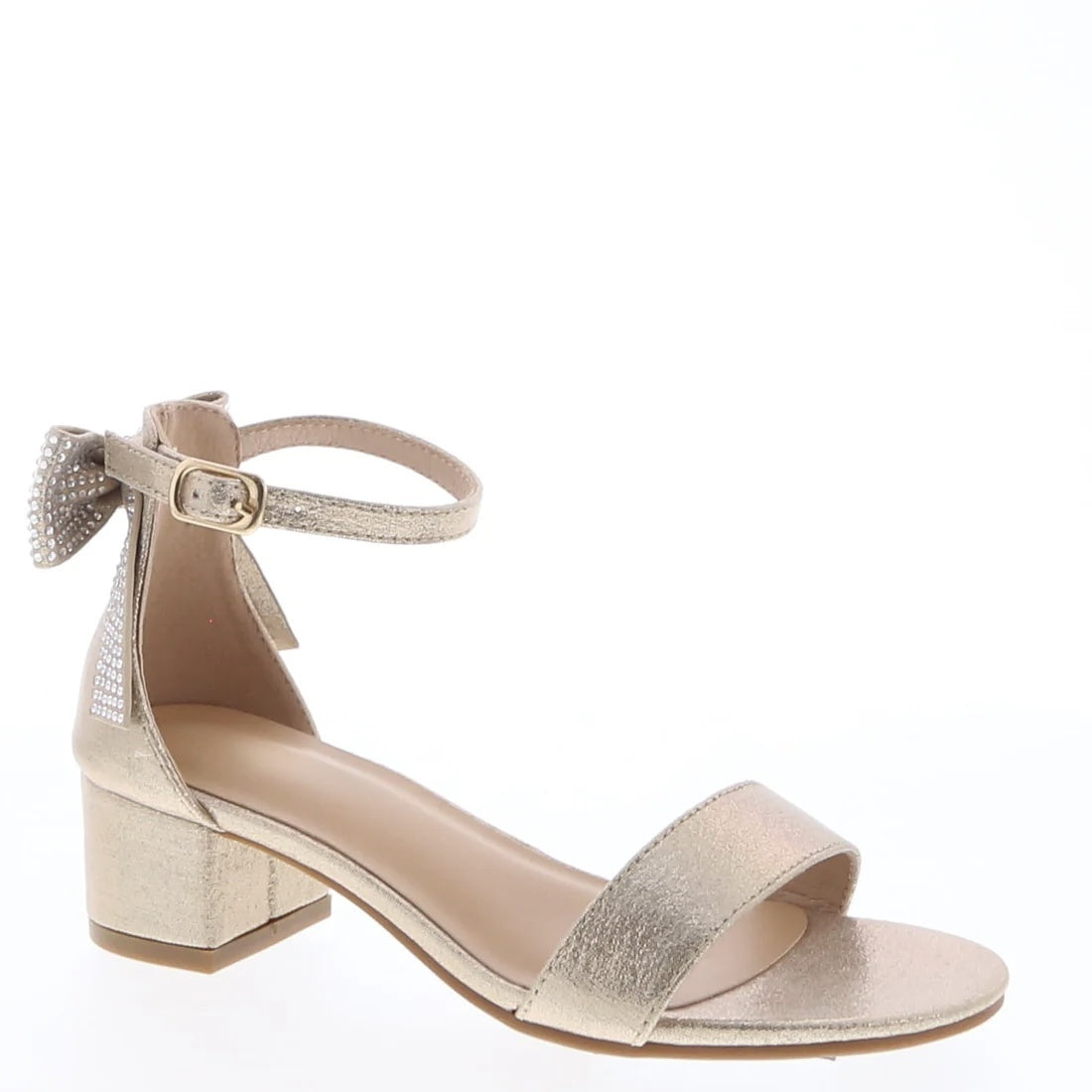 Clover-1k Girls Heels - Champagne - view 1
