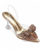 Nina-05 Dressy Heel - Bronze - view 1