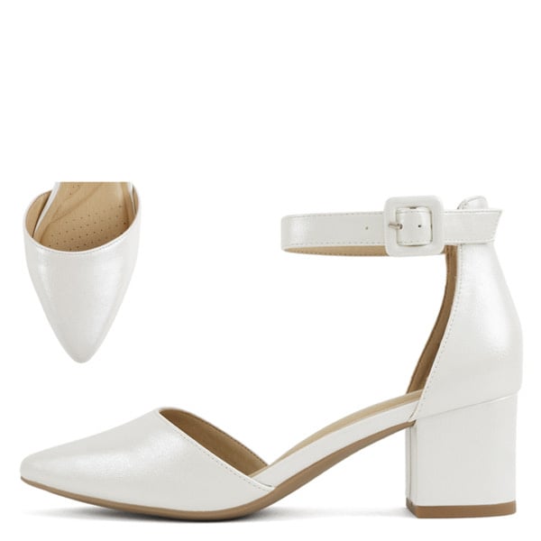 W-Gino Casual Heel - Pearl - view 2