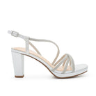 Dallas-1 Dressy Heels - Silver Shimmer - view 2