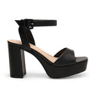 Anya-2 Dressy Heel - Black Pu - view 1