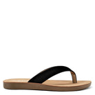 Ella Flat Sandals - Black Nubuck - view 1