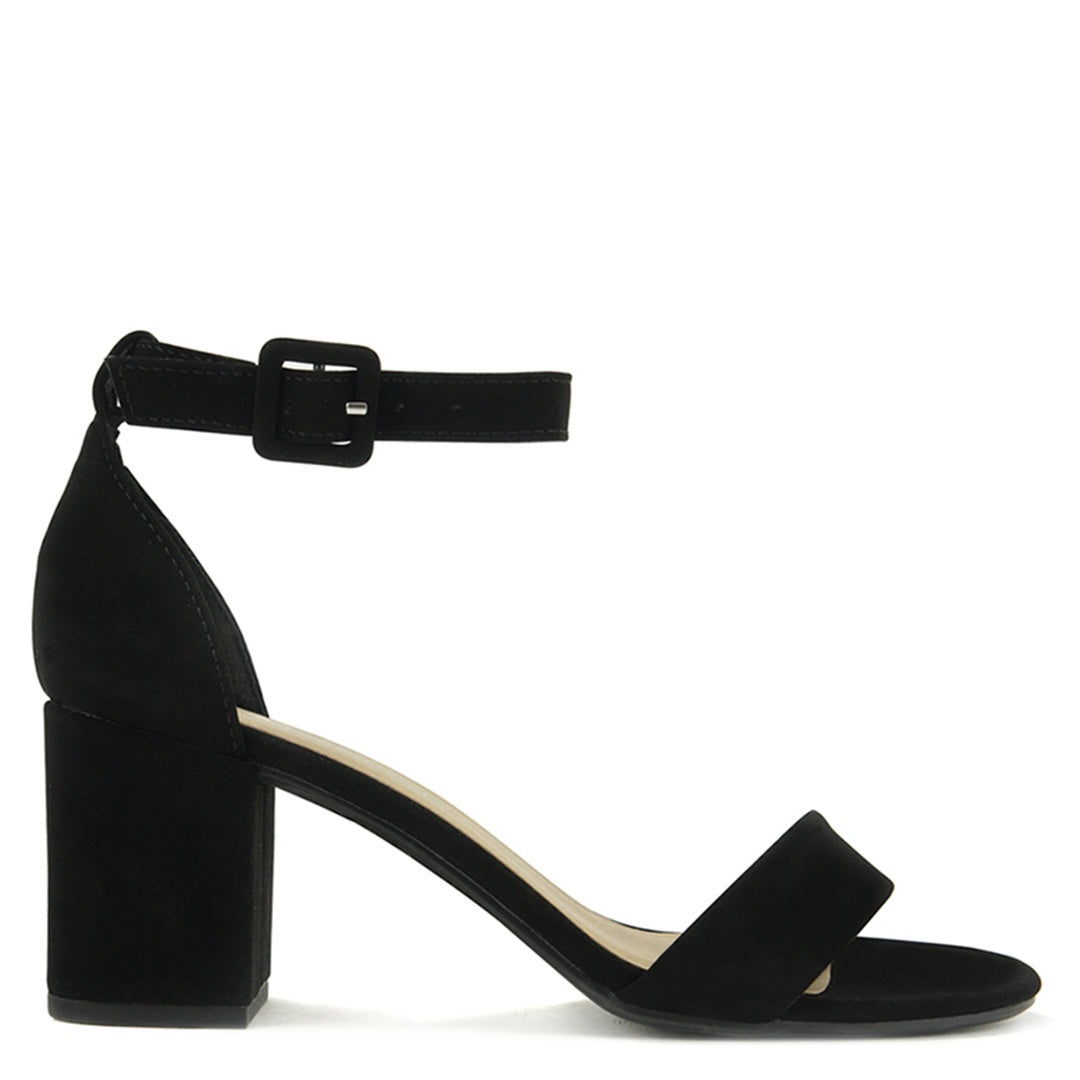 Cake Casual Heels - Black Pu - view 1