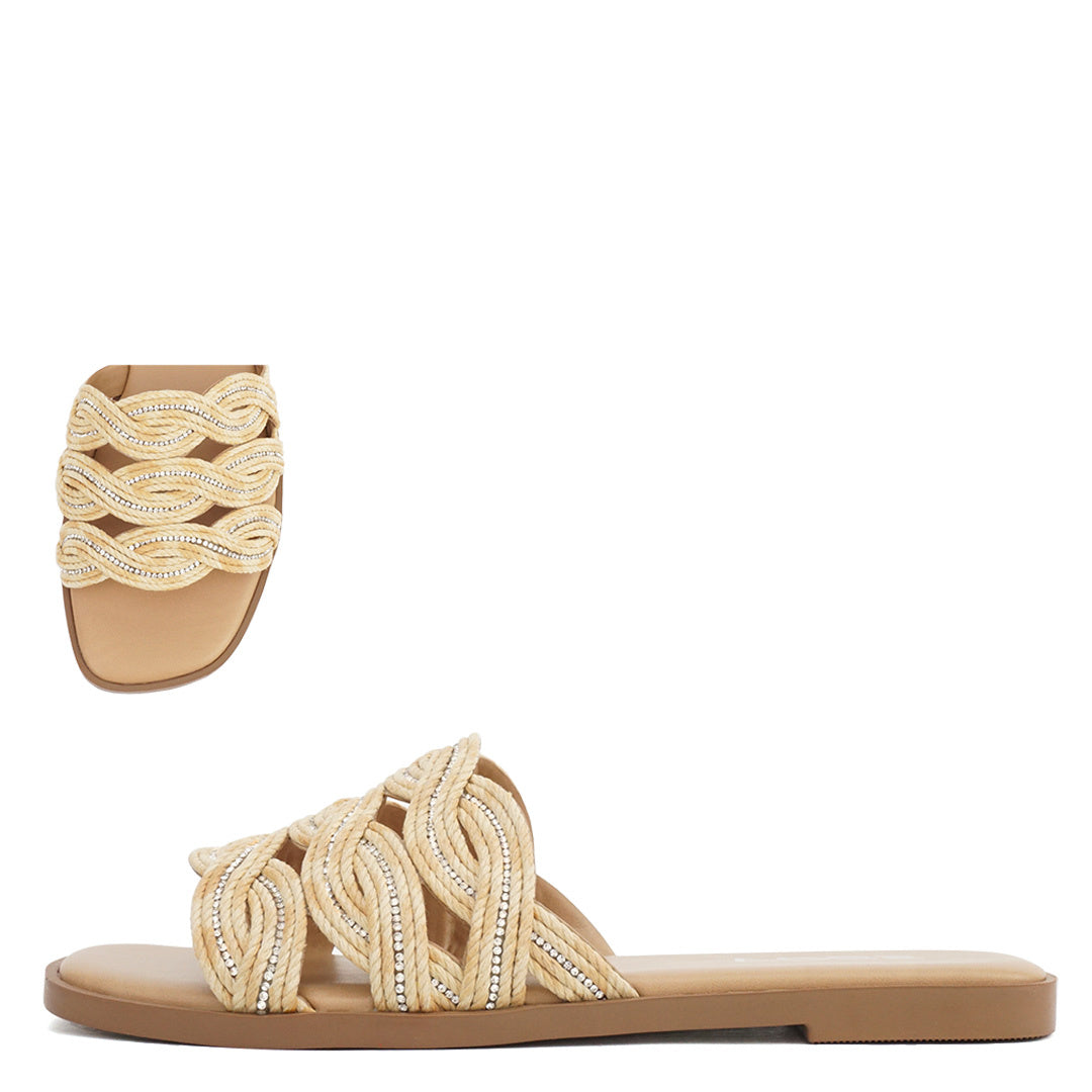 Serious Flat Sandals - Rope - view 2