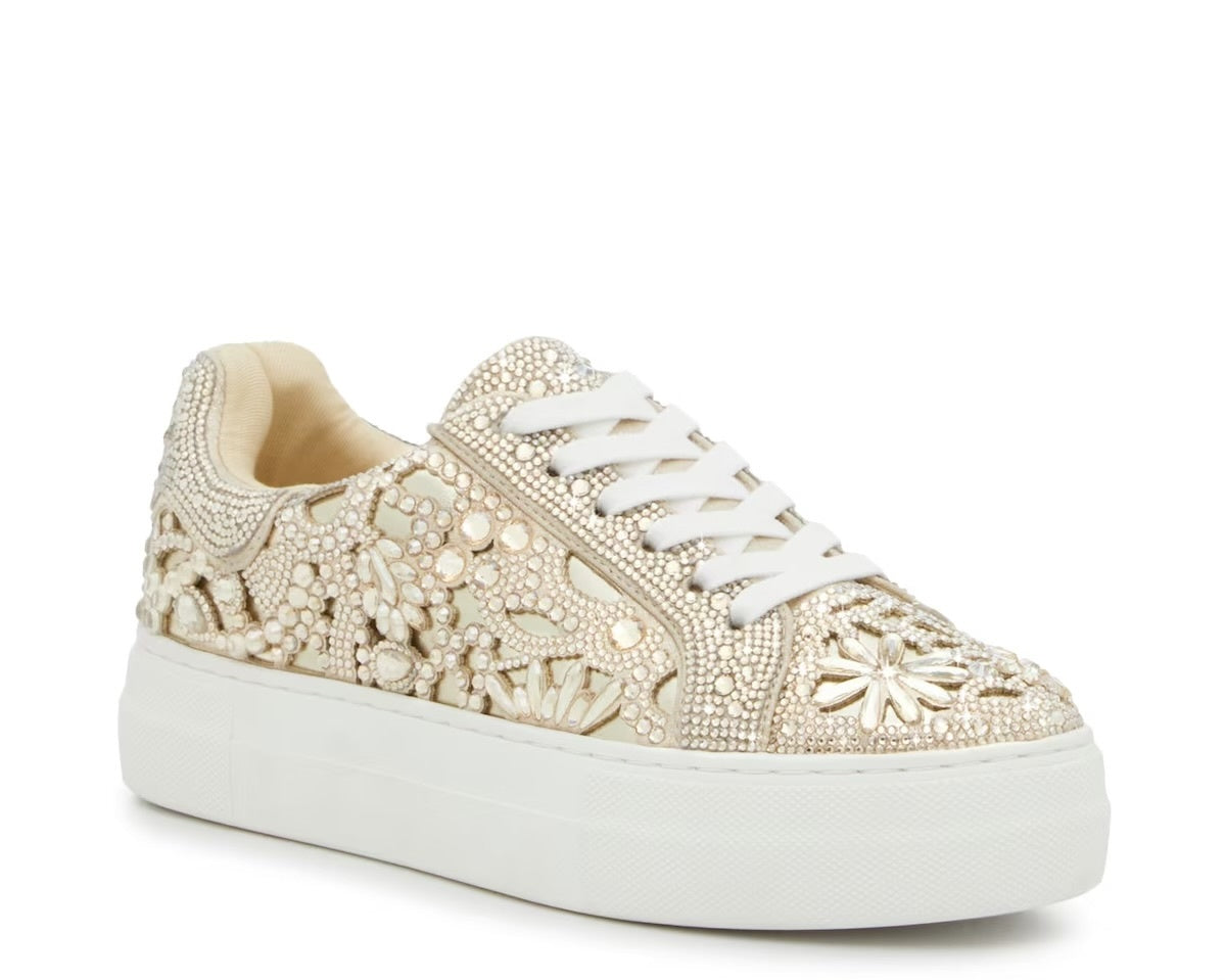 Sb-Reily Dressy Sneakers - Lt Gold - view 1