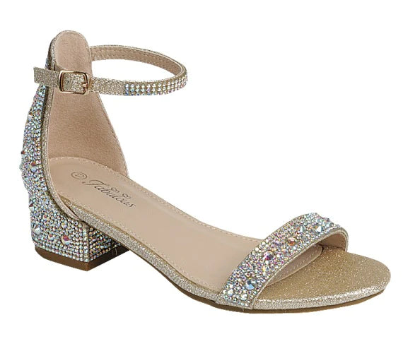 Sunshine-37k Kids Heel - Champagne - view 1