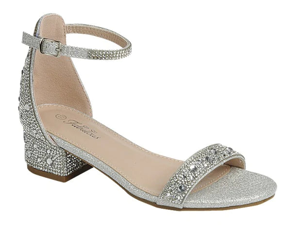 Sunshine-37k Kids Heel - Silver - view 1