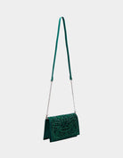 Cut Out Sparkler Bag - Emerald - view 3