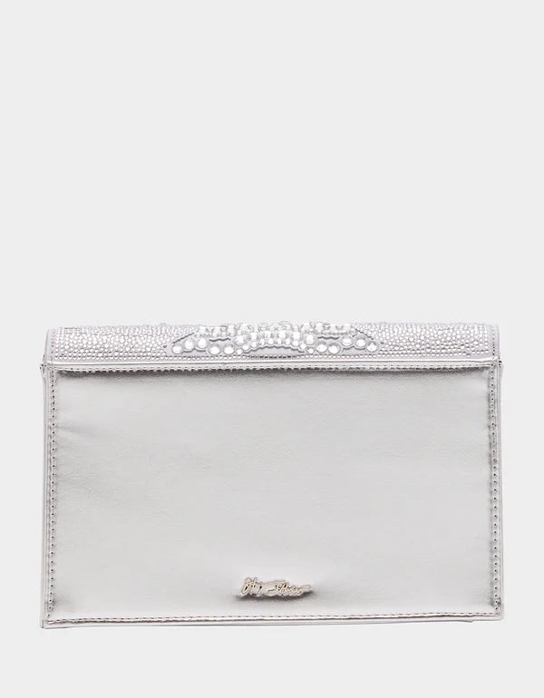 Cut Out Sparkler Bag - Silver - view 2