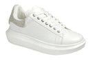 Princess-2 Casual Sneakers - White/Silver - view 1