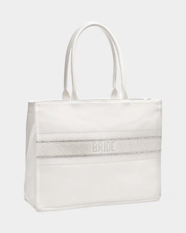 Bride Tote Bag - White - view 1