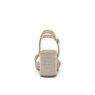 Nelly-43 Dressy Heels - Nude Shimmer - view 3