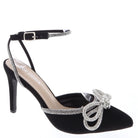 Freya-5 Dressy Heel - Black Nubuck - view 1