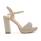 Jane-47 Dressy Heel - Nude Shimmer - view 1