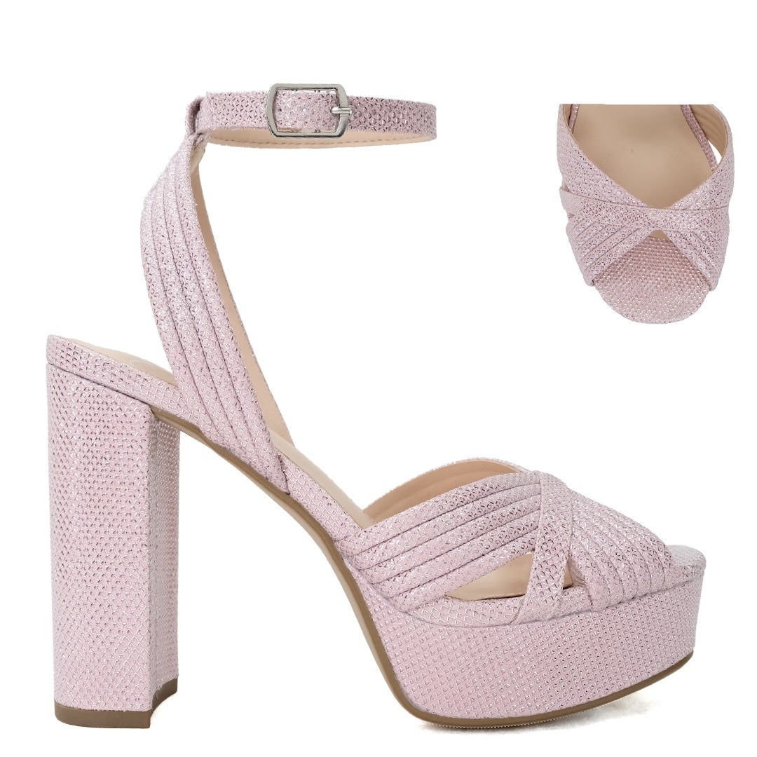 Jukebox Dressy Heel - Pink Shimmer - view 1