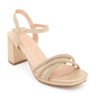 Nelly-188 Dressy Heels - Gold Shimmer - view 1