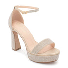 Regina-1 Dressy Heel - Nude Shimmer - view 1