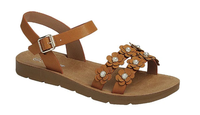 Renovate-48k Kids Sandals - Tan - view 1